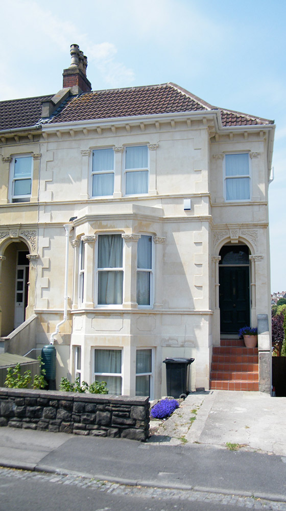 Stone facade restoration