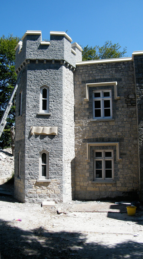 Blue lias tower